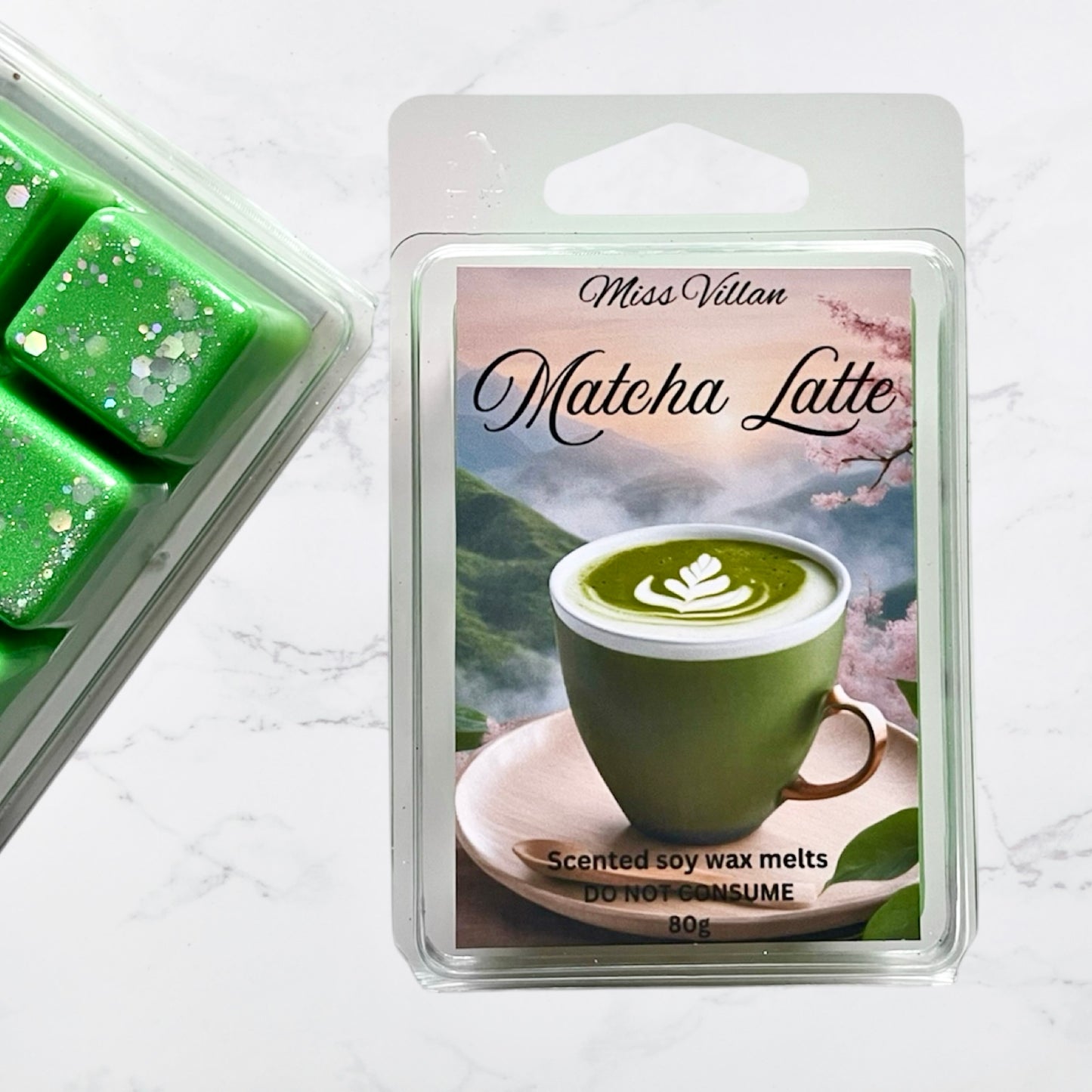 matcha scented wax melts