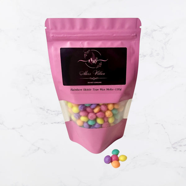 Rainbow Skittle Type wax melts