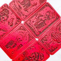 Novelty tarot card pack wax melts