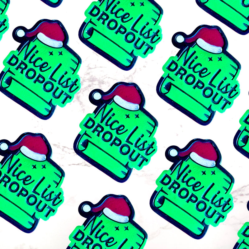 green wax melt novelty- missvillan