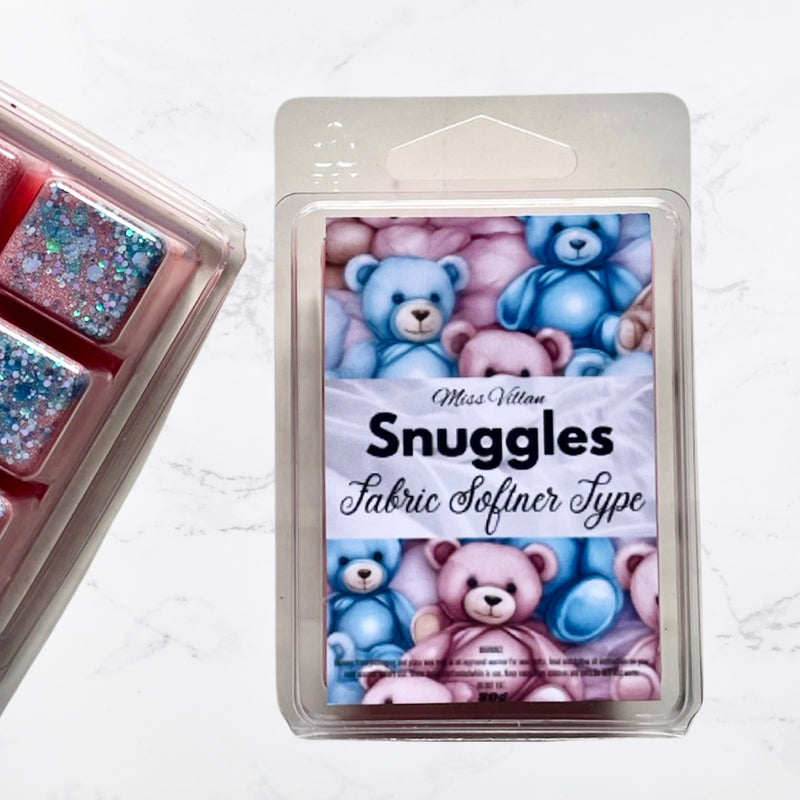 Snuggles fabric softener wax melts- miss villan