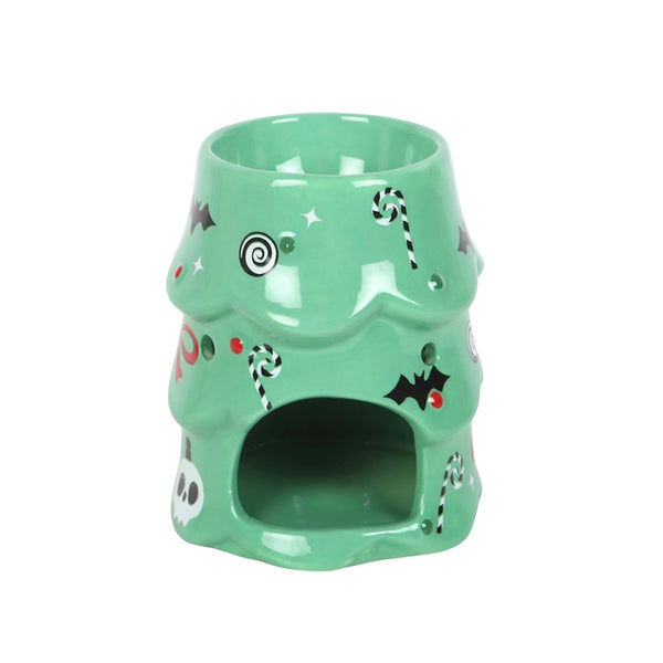 Creepy Christmas Tree tealight wax melter