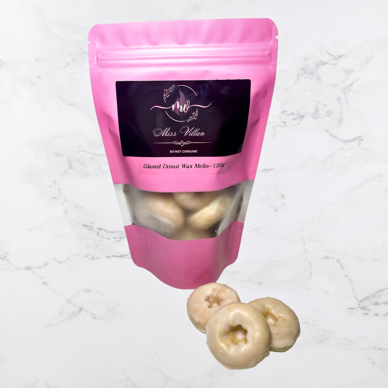 glazed donut wax melts- bakery wax melts- missvillan