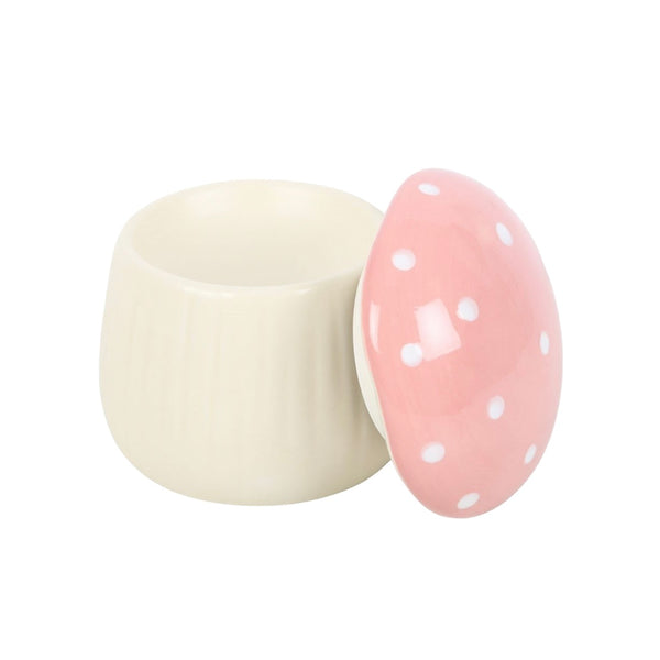Pink Mushroom tealight wax melter