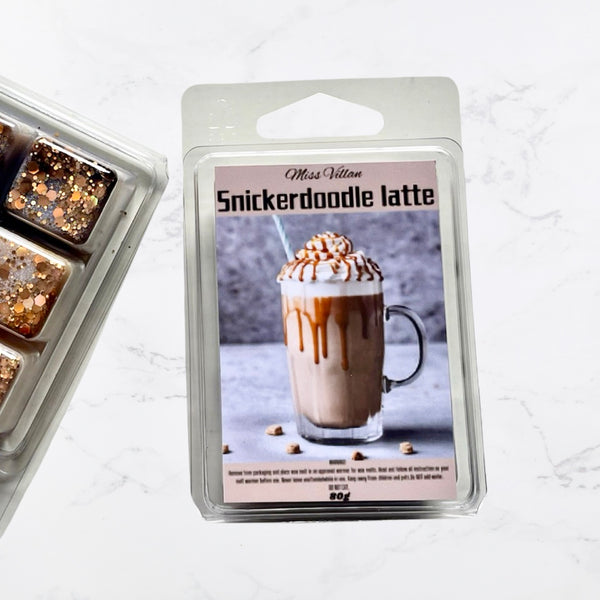 snickerdoodle latte wax melts- missvillan