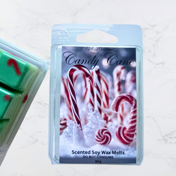 candy cane wax melts