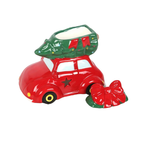 Christmas Tree On Car tealight wax melter