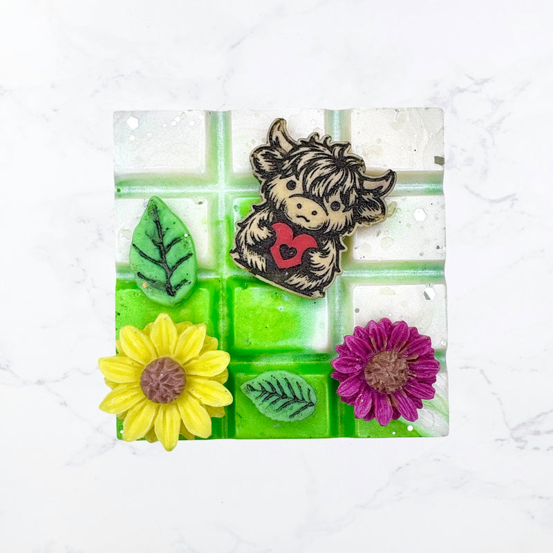 cow wax melts- fresh clean scents- soy wax melts