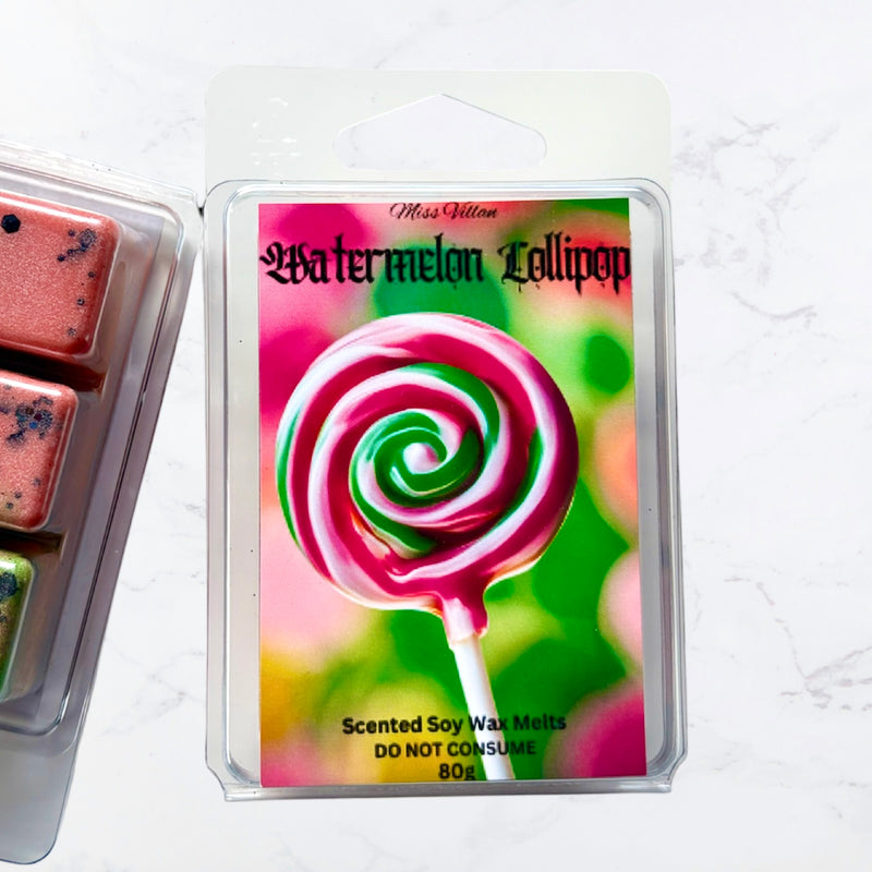 Watermelon Lollipop Clamshell-wax melt