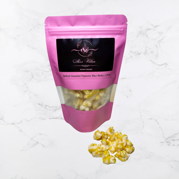 Salted caramel popcorn wax melts