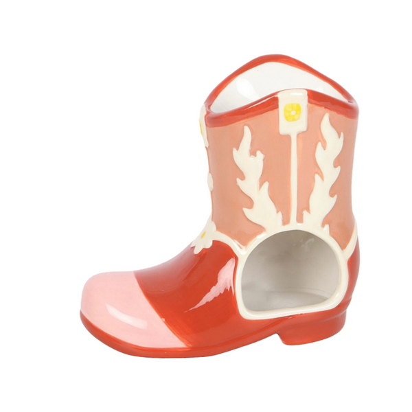 Cowboy Boot Tealight wax melter