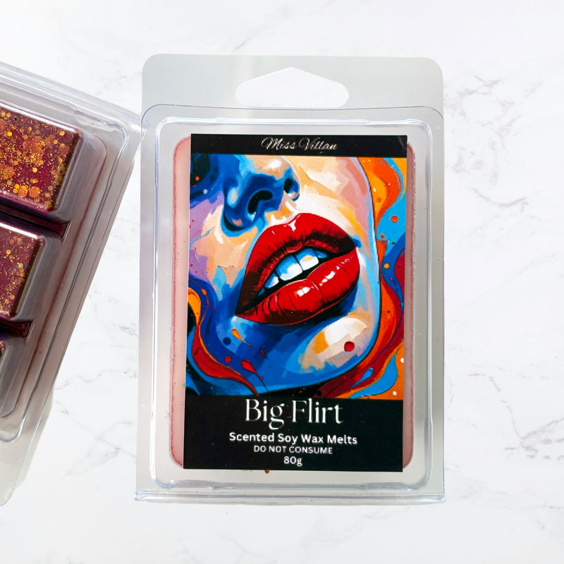 Highly scented soy wax melts