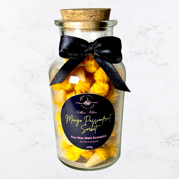 mango passionfruit wax melts- missvillan