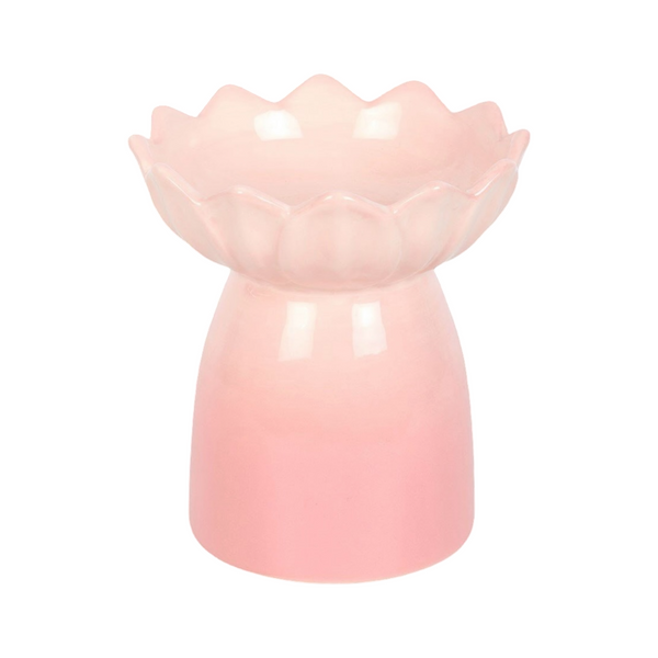 pink oil burner- flower wax melter