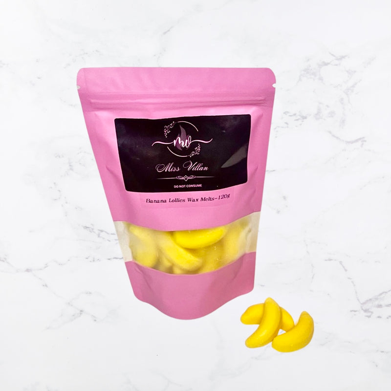 Banana lollies wax melts