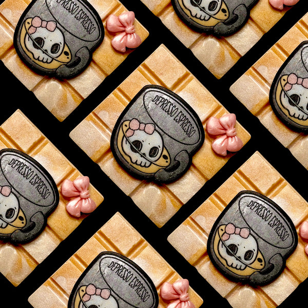 scull shape halloween wax melt