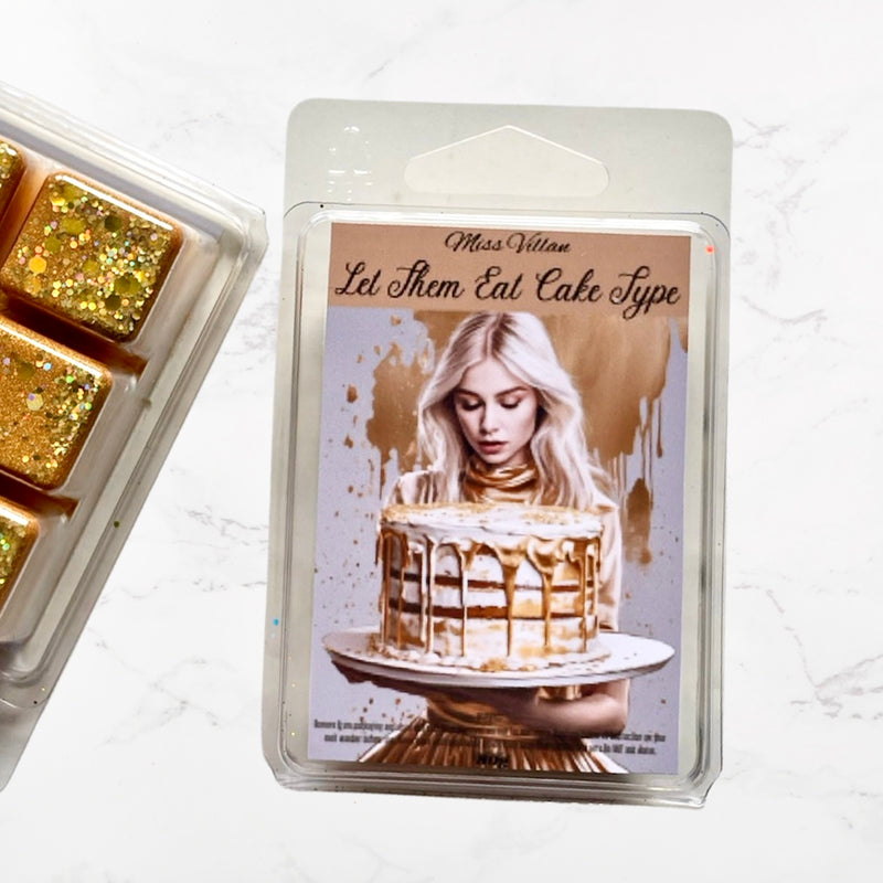 let them eat cake wax melts- missvillan