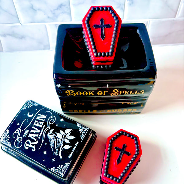 coffin shaped wax melts- halloween