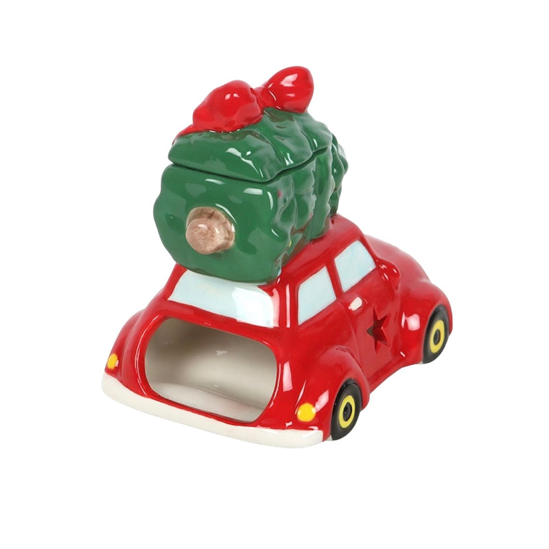 Christmas Tree On Car tealight wax melter