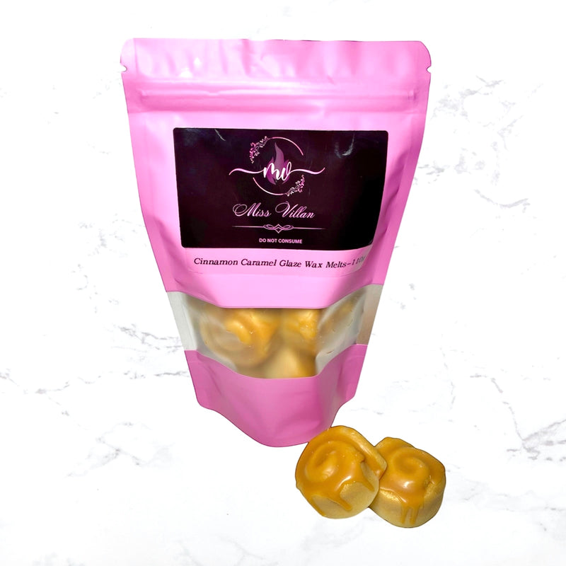 Cinnamon Caramel Glaze wax melts