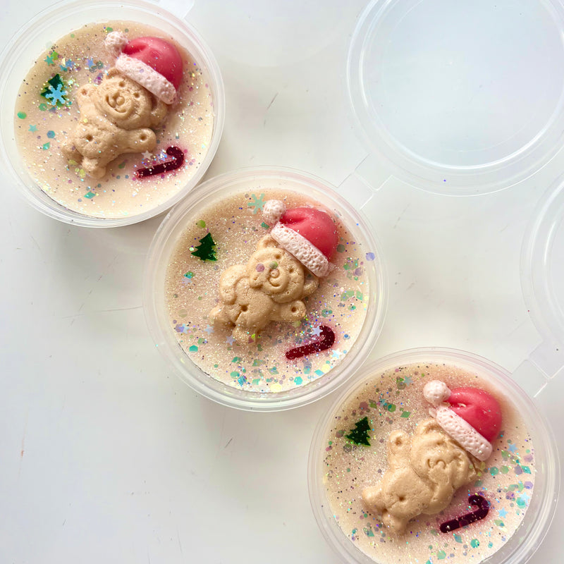 wax melt shot pot with embeds- missvillan