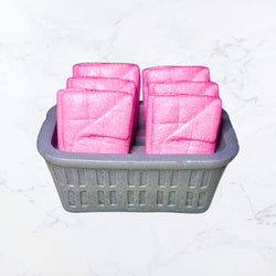 washing basket and duvet wax melts