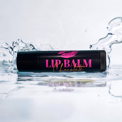 chocolate vegan lip balm- natural lip balm