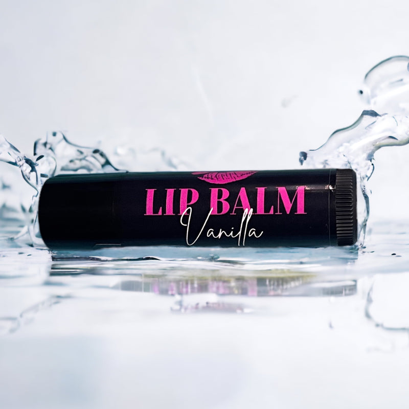 vanilla lip balm- vegan lip balm