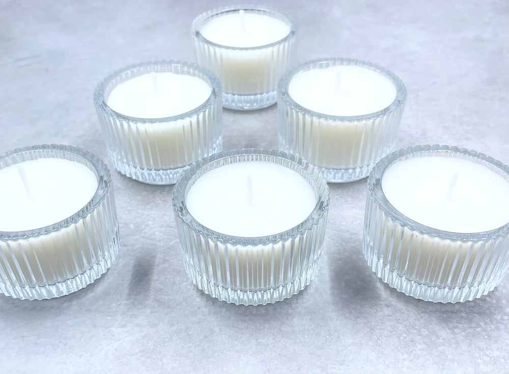 glass tea light candles- missvillan