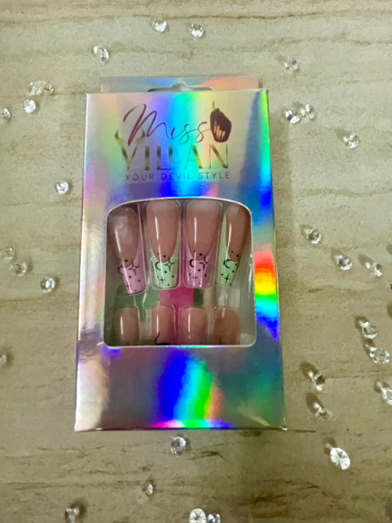 Your devil style collection press on nails