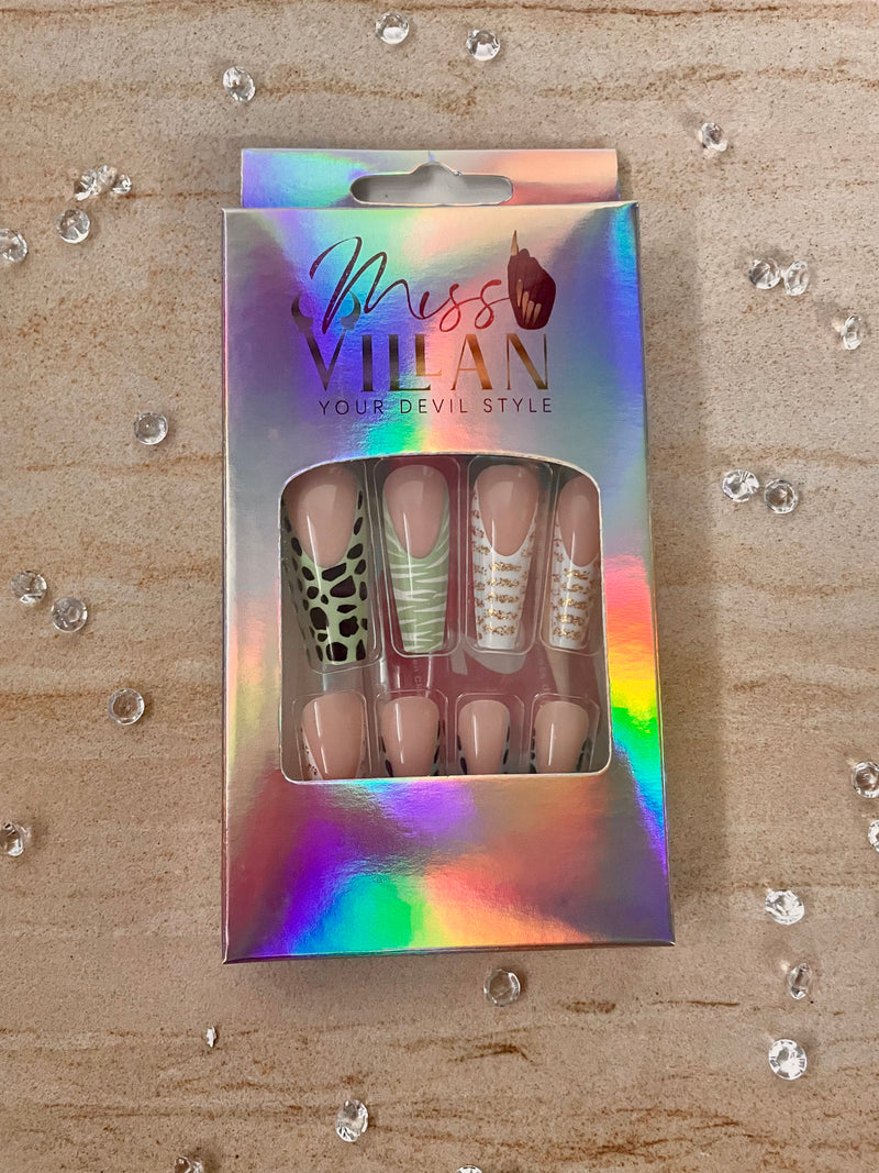 Your devil style collection press on nails