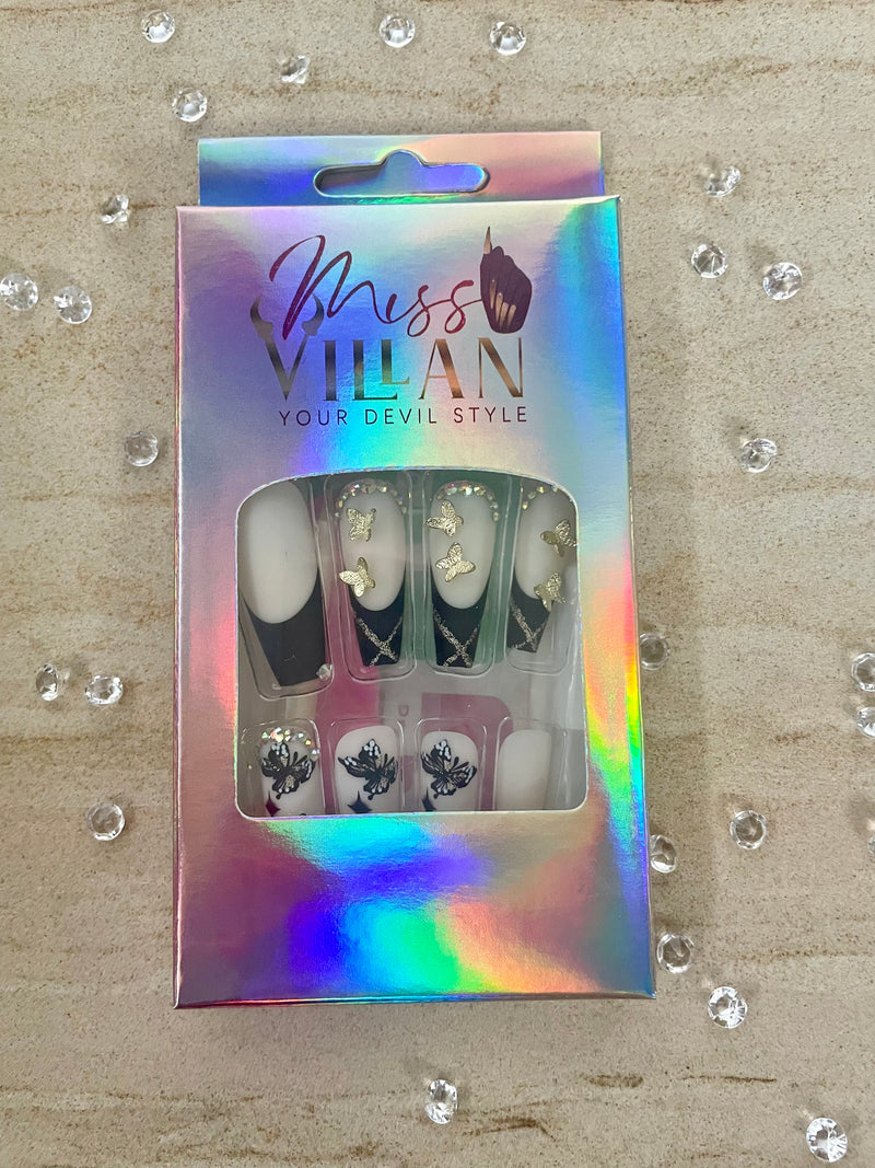 Your devil style collection press on nails