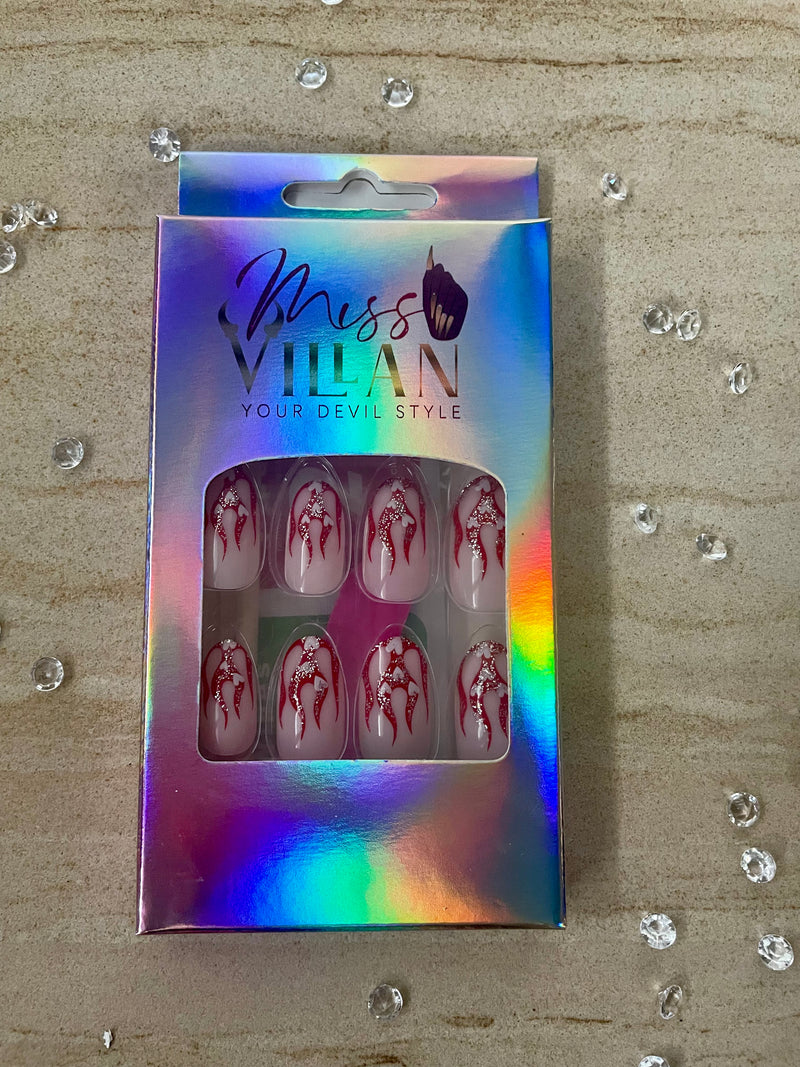 Your devil style collection press on nails