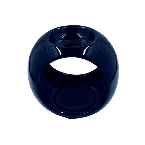 Splash black gloss tea light burner - Missvillan